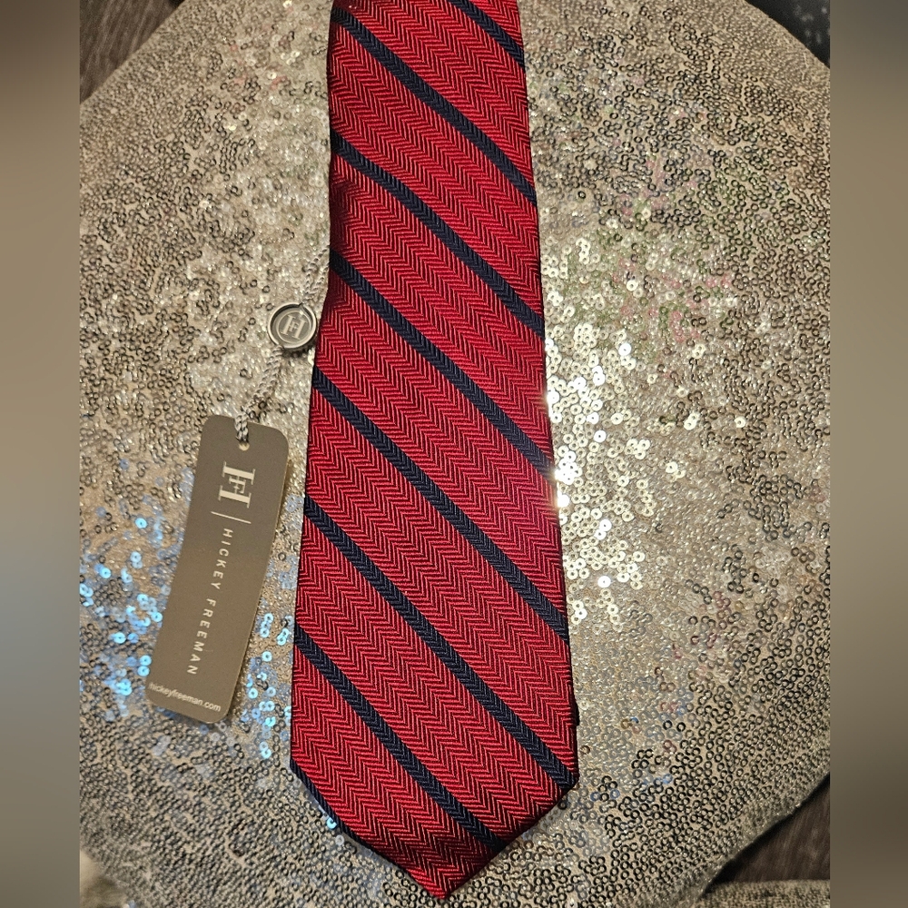 Hickey Freeman Tie 100% silk